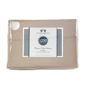 Hotel Royale Luxury Linens 1250 Thread Count Cotto